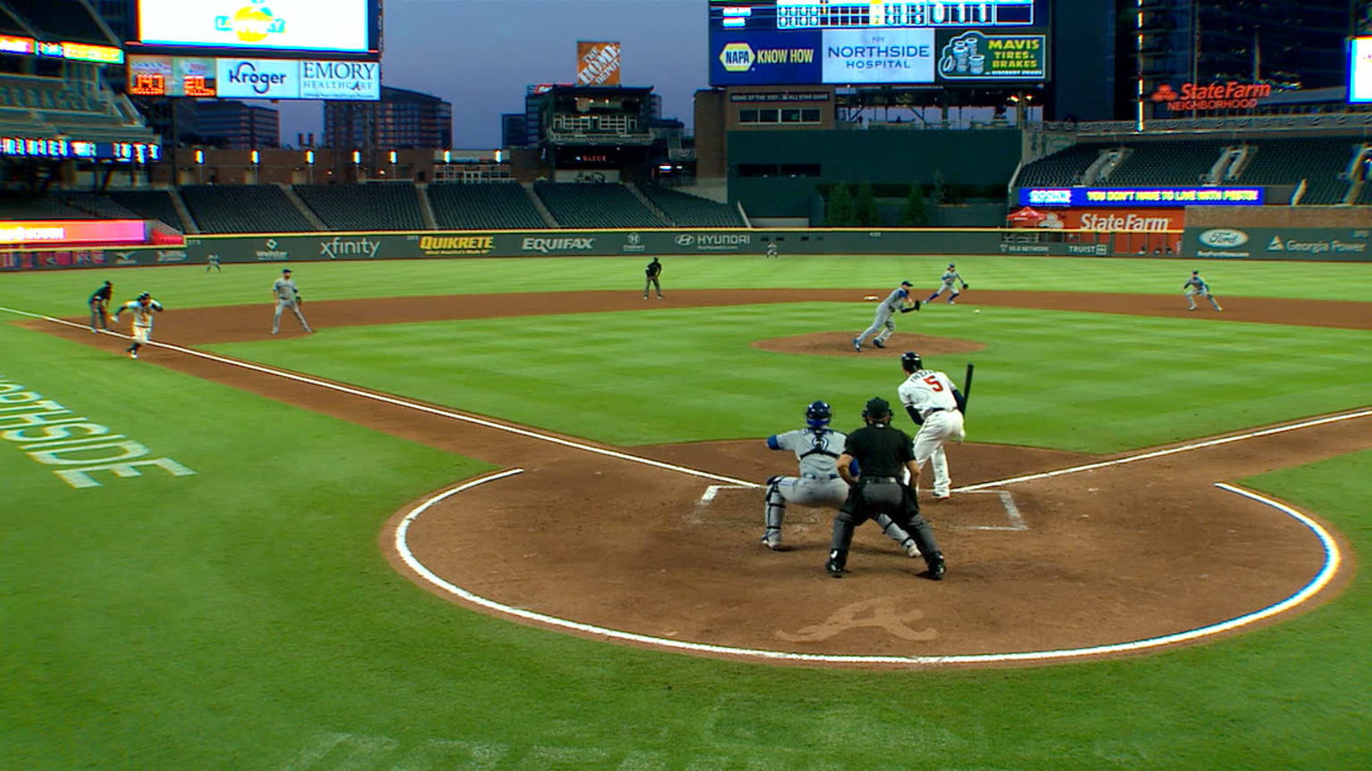 Ronald Acuña Jr. scores on FC | 08/05/2020 | Atlanta Braves
