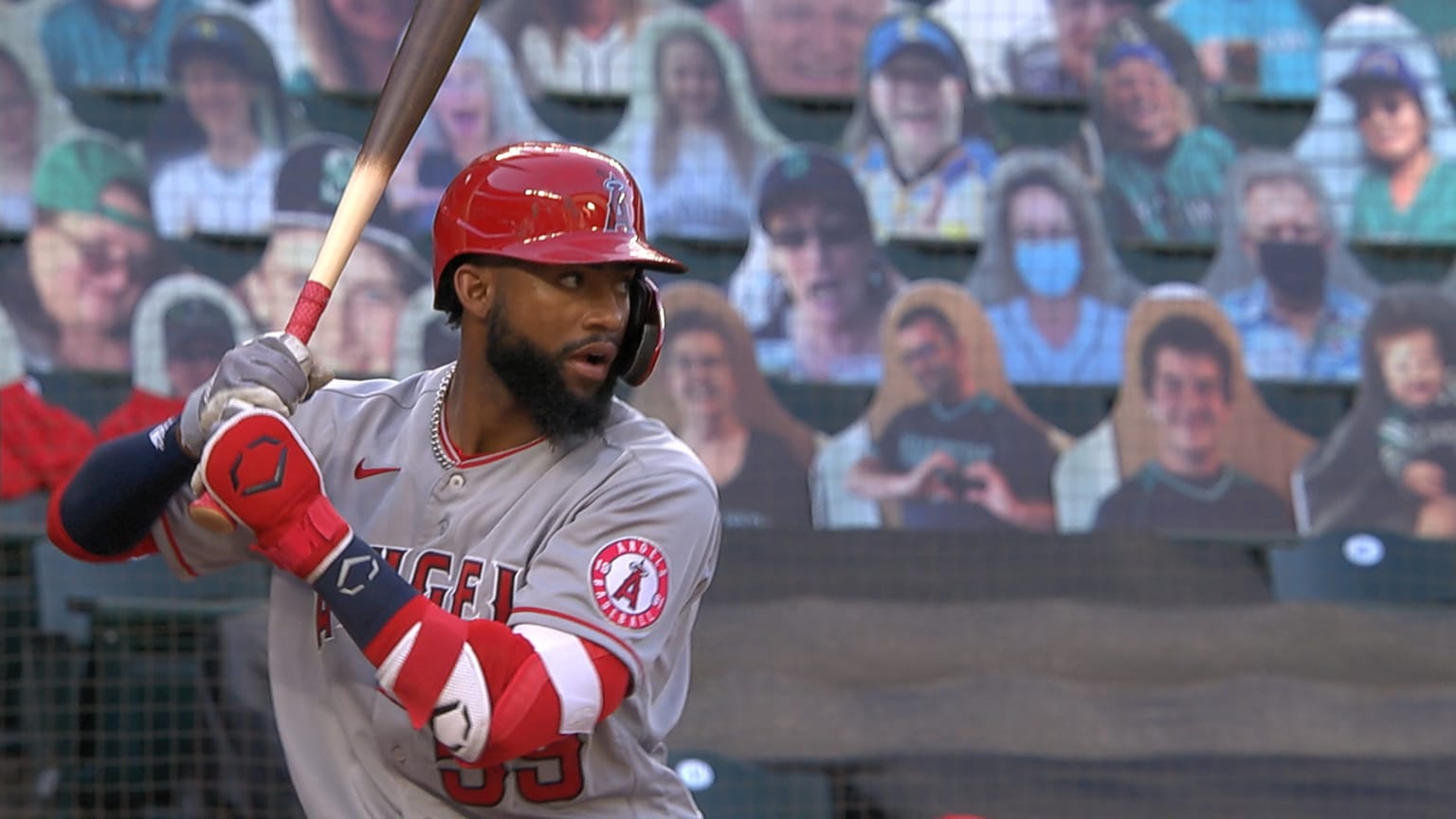 Jo Adell singles to collect first big league hit | 08/04