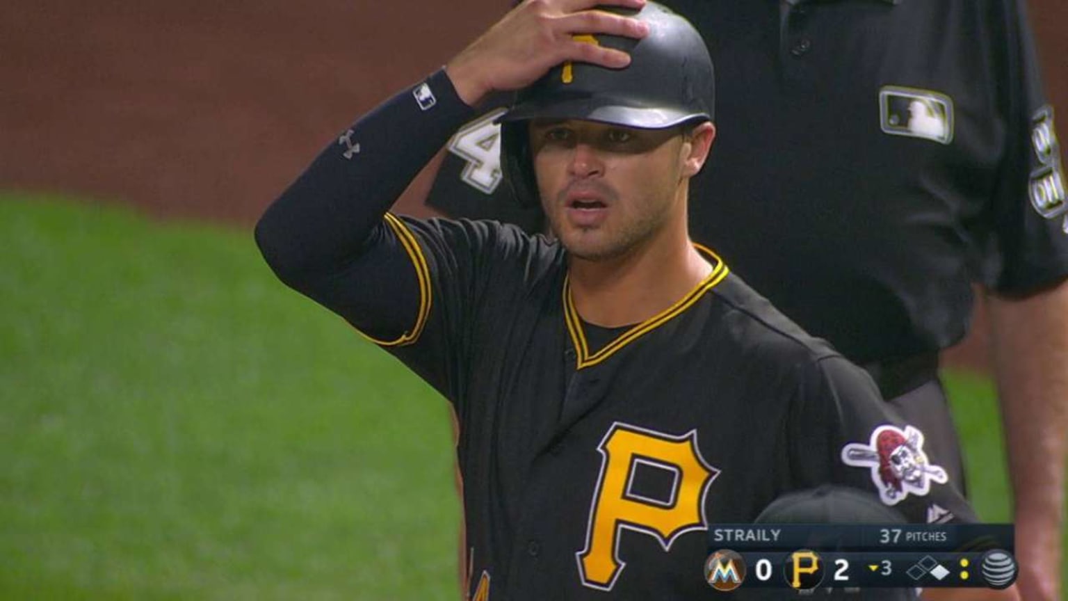 MIA@PIT: Kramer singles for his first MLB hit | 09/07/2018 | Pittsburgh ...