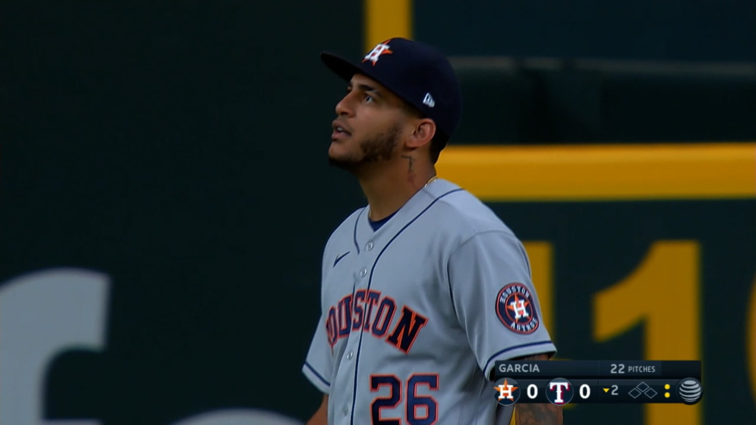 Jose Siri exits Astros-A's game with injury