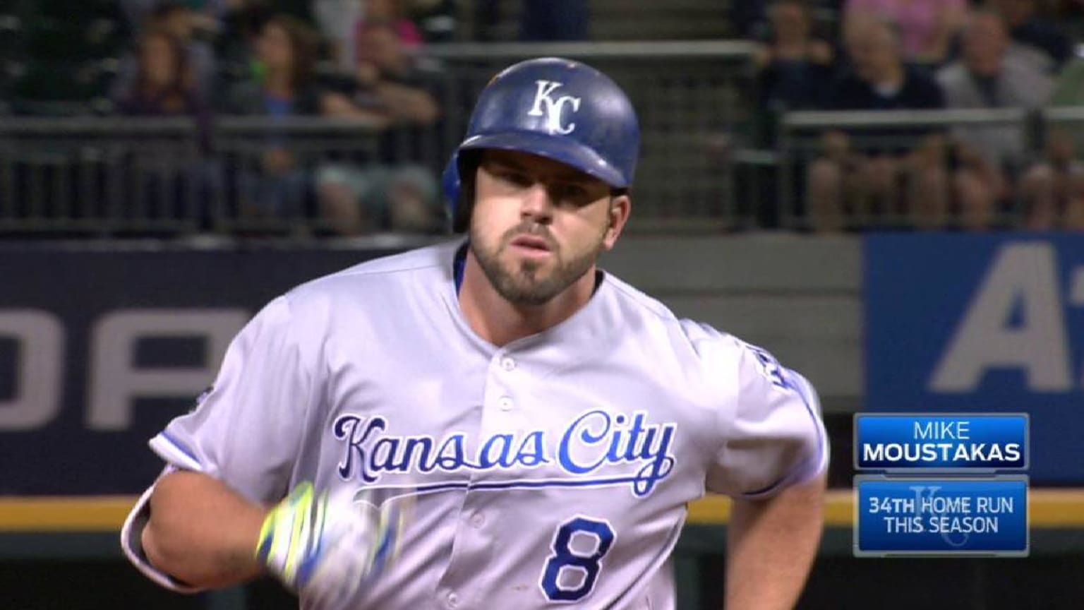 How did they already change the mike moustakas card art after