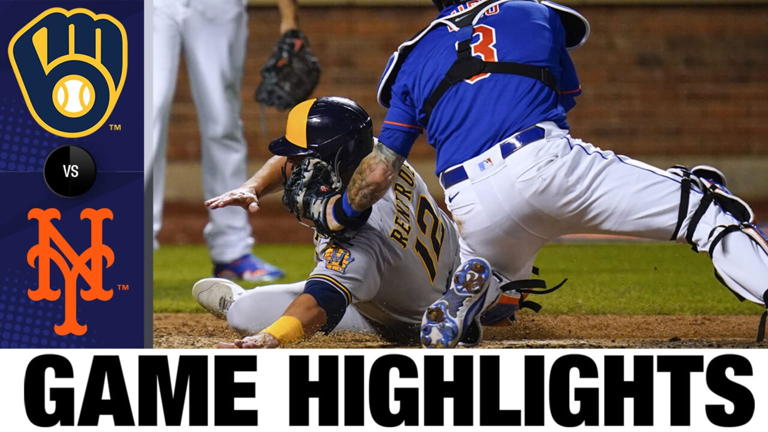 Brewers vs. Mets Highlights 06/16/2022 New York Mets