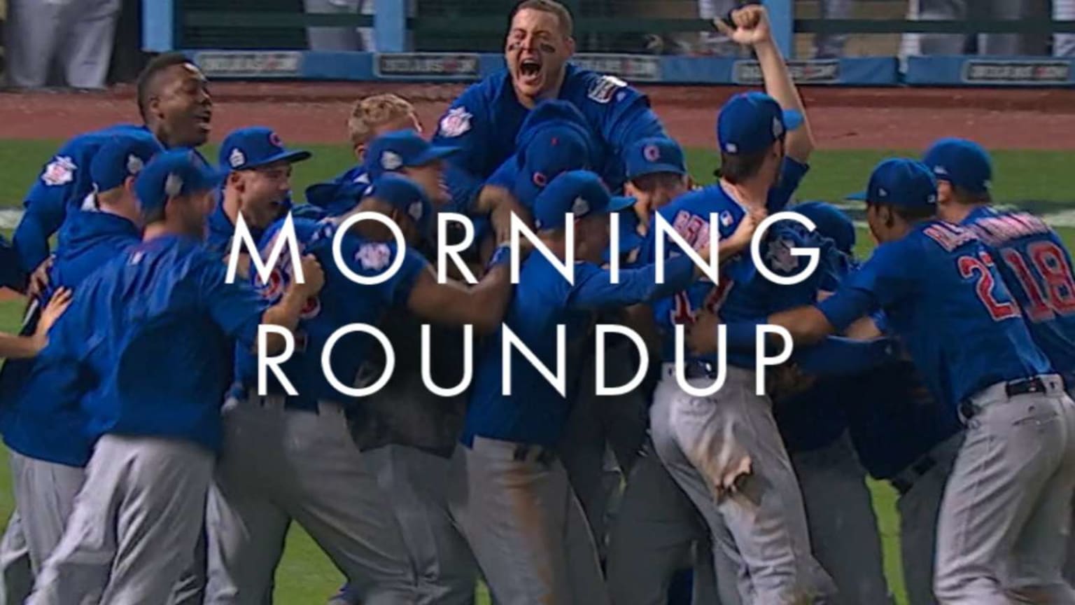 Morning Roundup: Cubs cap comeback, win World Series | 11/03/2016 | MLB.com