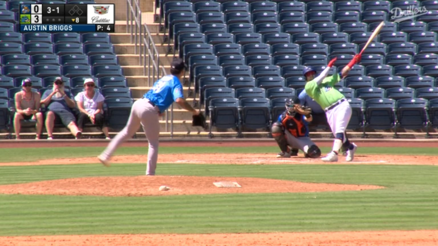 Andy Pages crushes 21st homer for Drillers 08/15/2022