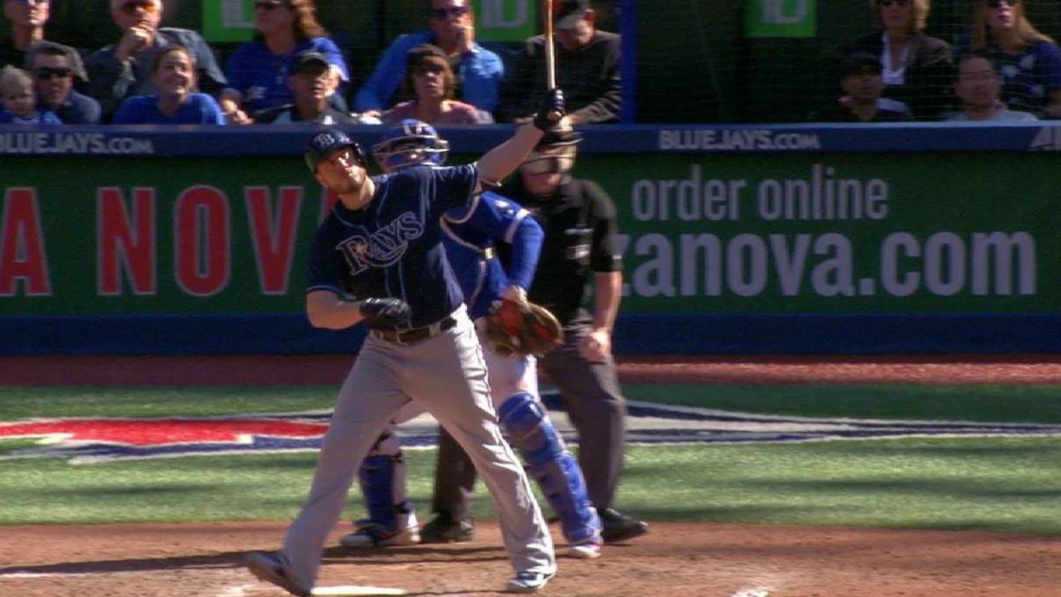 Cron's booming solo home run 09/23/2018 Tampa Bay Rays