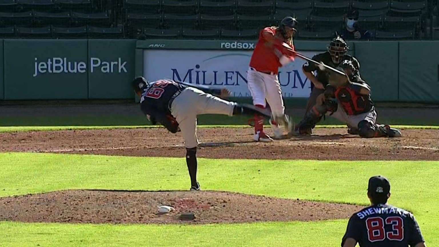 Cottam scores on fielder's choice 03/01/2021 Boston Red Sox