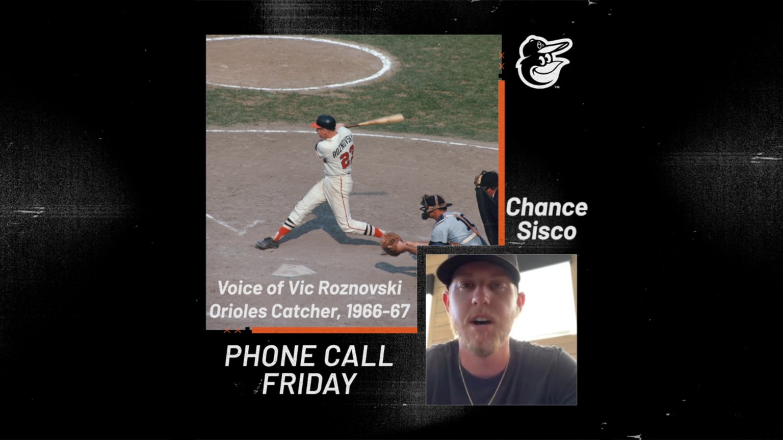 Chance Sisco chats w/ former O's catcher Roznovsky | 06/26/2020 ...
