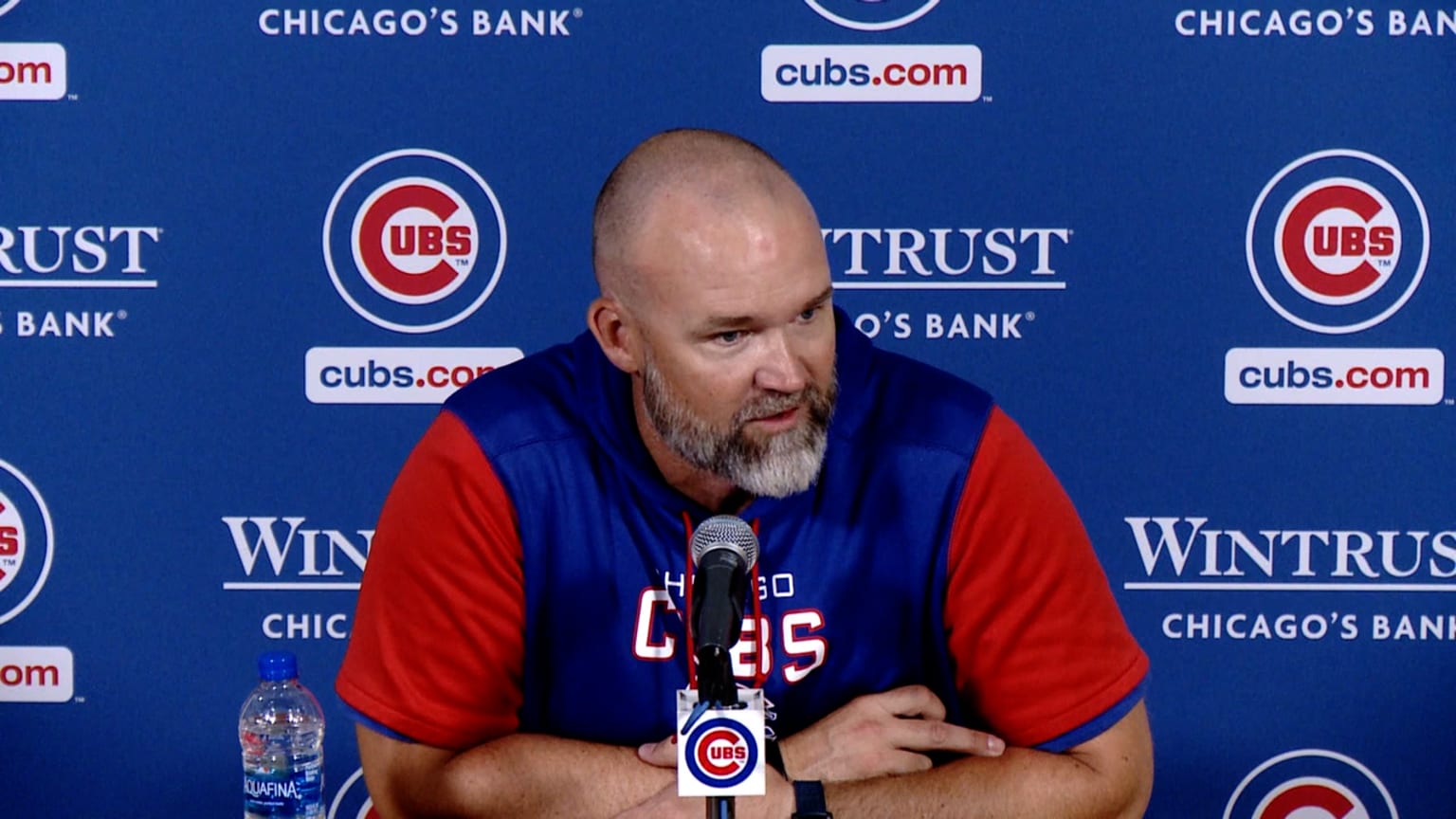 David Ross talks walkoff win 08/20/2022 Chicago Cubs