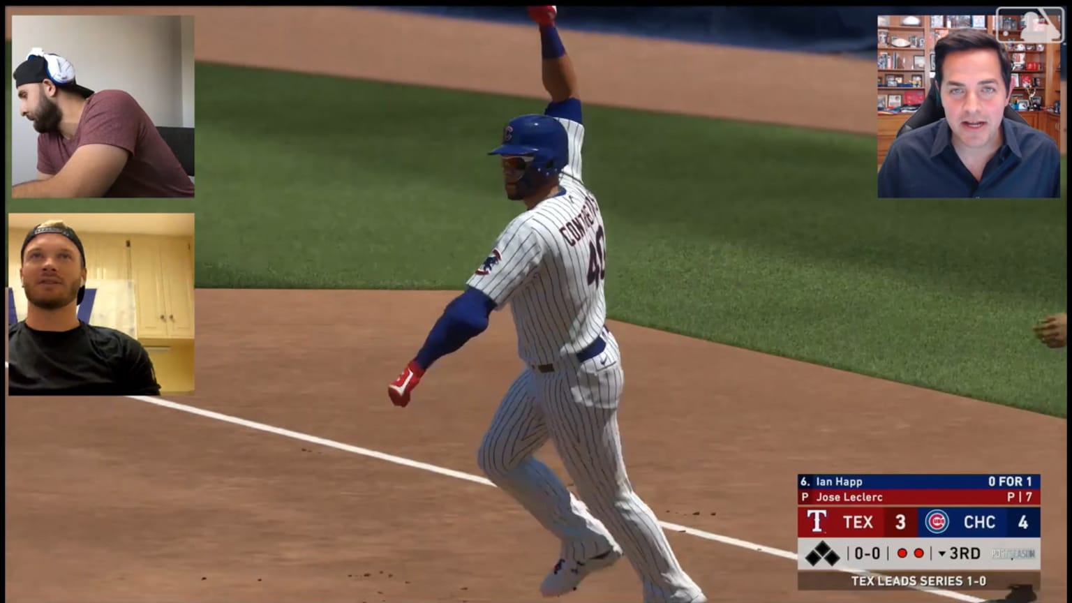 Happ avoids elimination with walk-off HR in The Show | 05/03/2020 | New ...