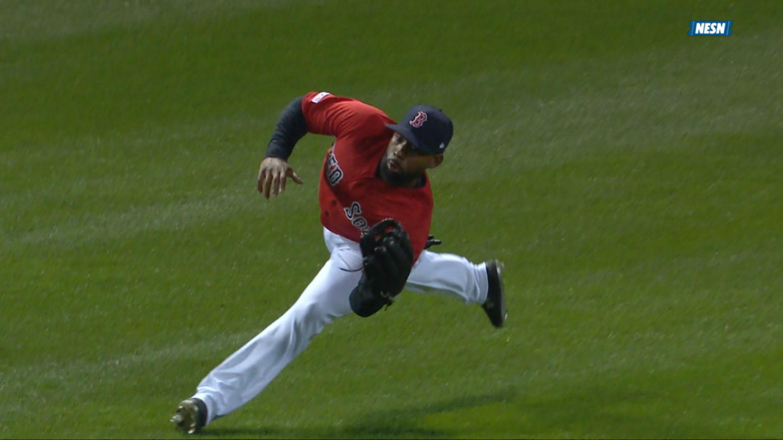 Bradley Jr.'s diving catch 04/12/2019 Boston Red Sox
