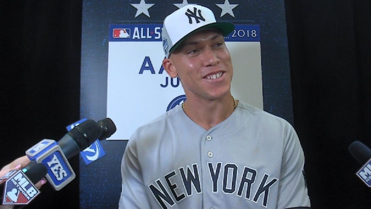 Judge loves playing 'Fortnite' 07/16/2018 New York Yankees