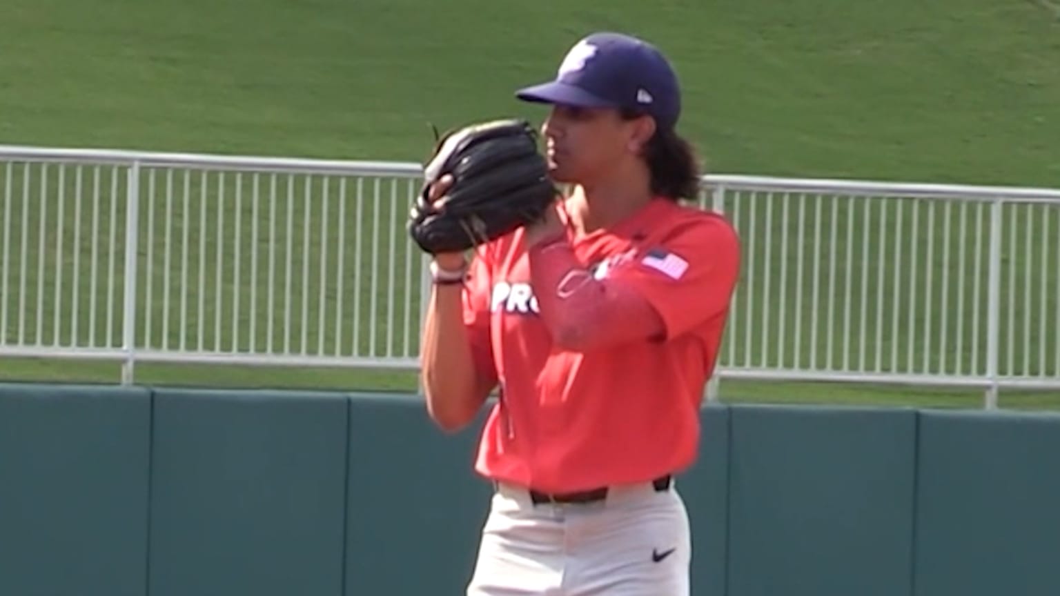 Draft Report Brandon Barriera, high school pitcher 04/27/2022