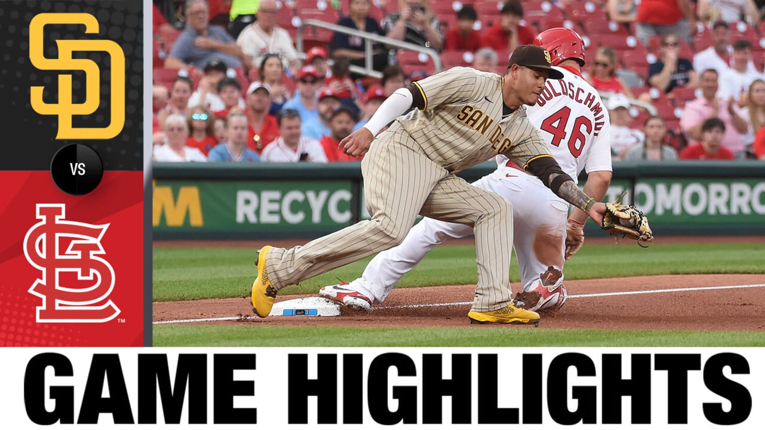 Photo: SAN DIEGO PADRES VS ST. LOUIS CARDINALS BASEBALL