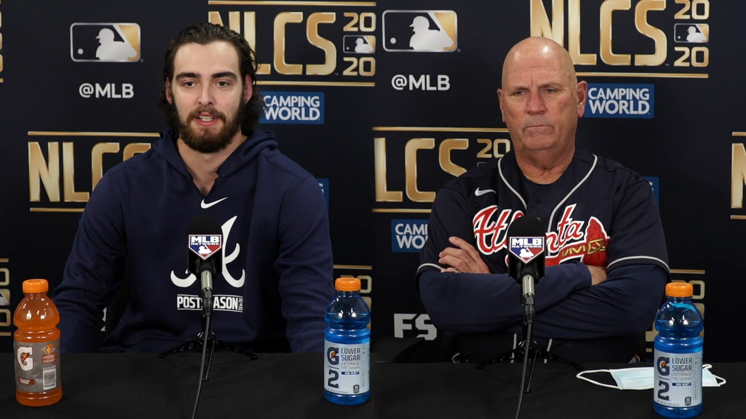 Anderson, Snitker on Game 7 10/18/2020 Atlanta Braves