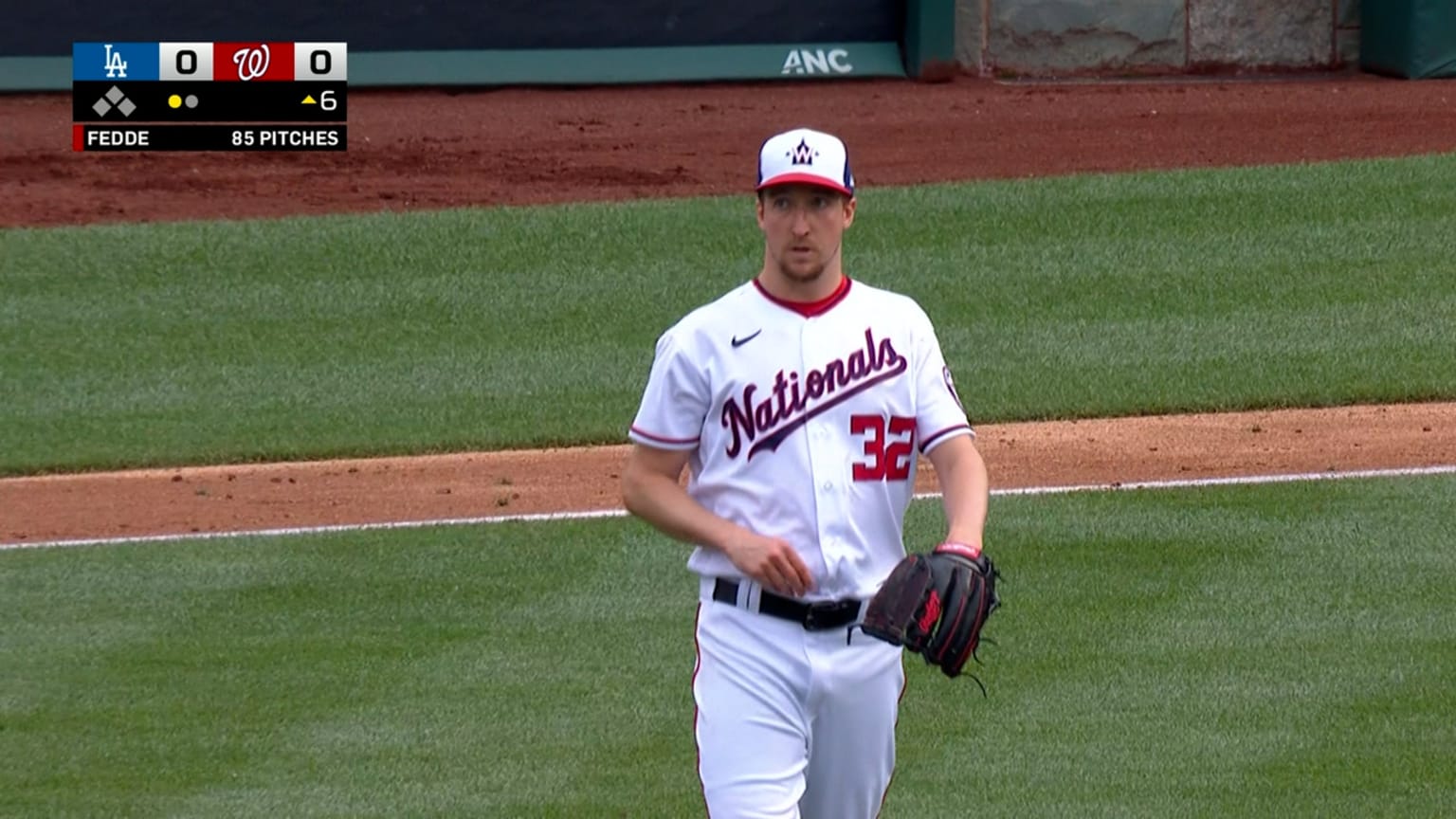 Erick Fedde's six strikeouts 05/25/2022 Los Angeles Angels