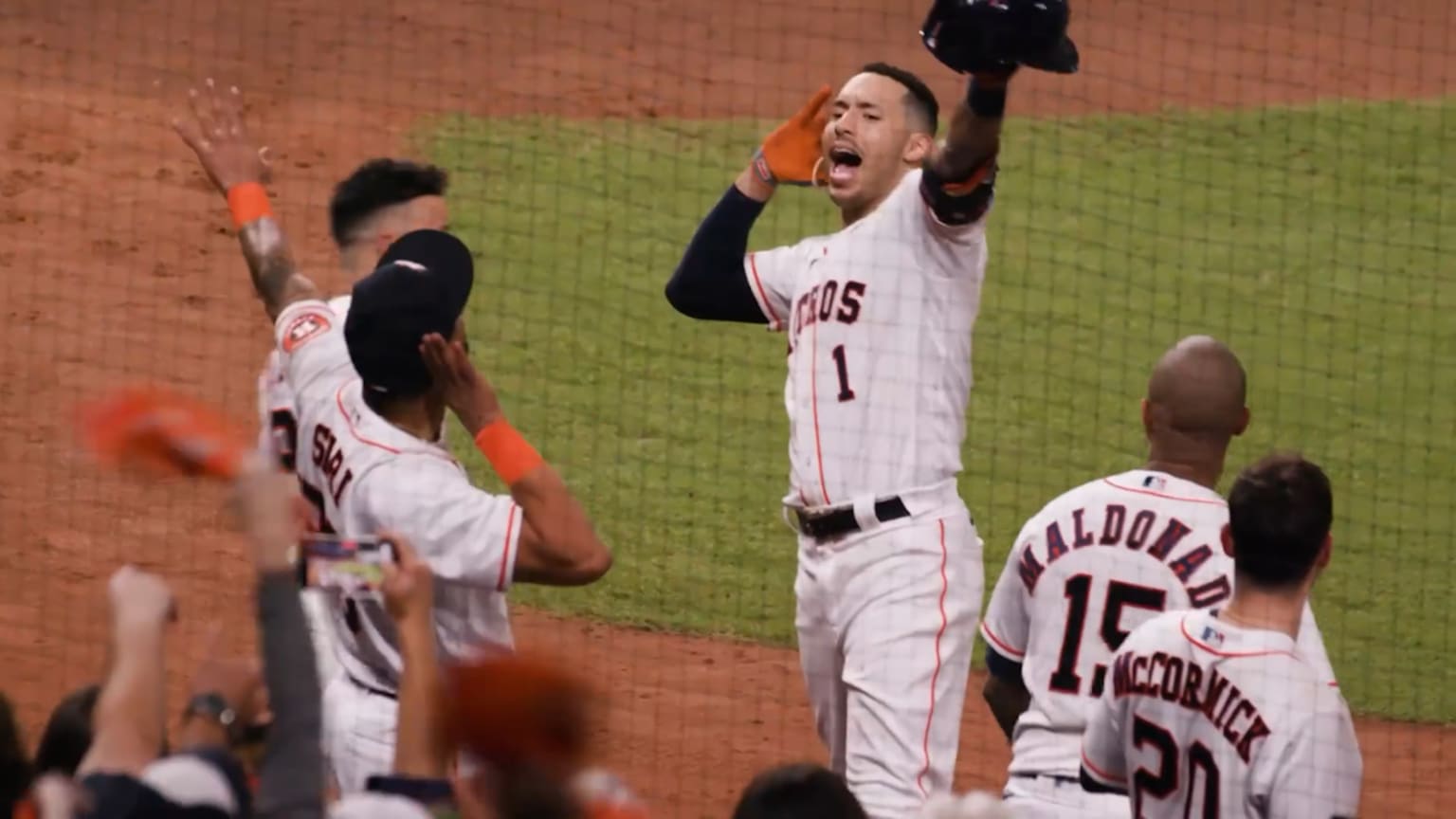 Watch Correa�s goahead HR 10/15/2021 Houston Astros