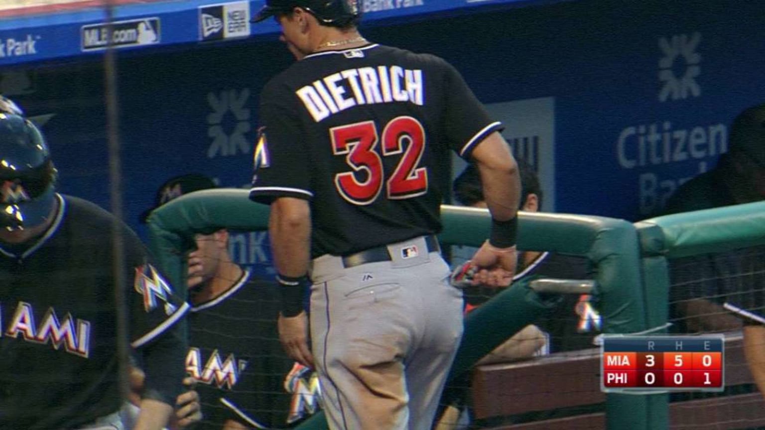 MIA@PHI: Mathis bounces out, knocks in Dietrich | 07/21/2016 | Tampa ...