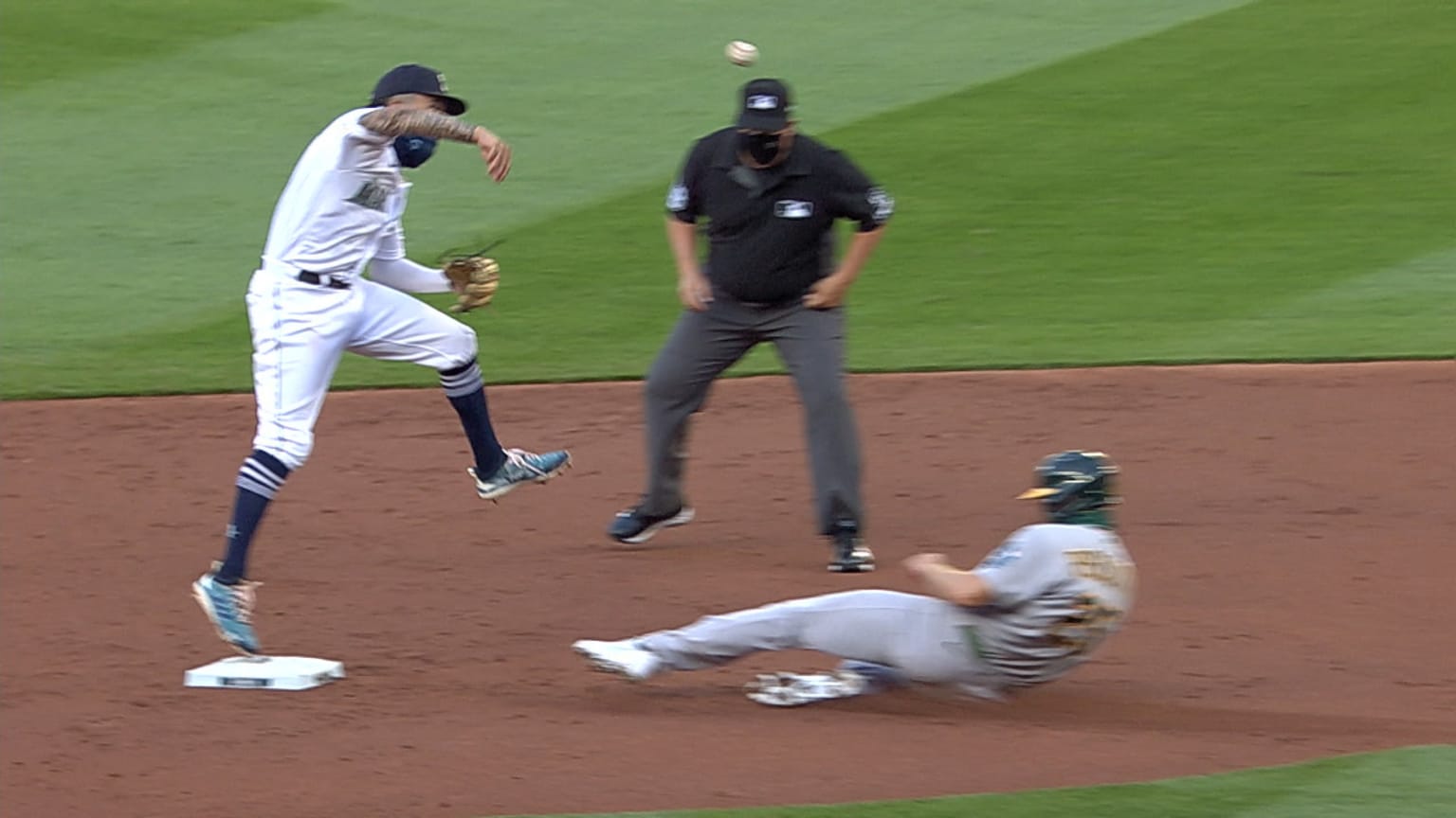 Mariners' epic double play 08/01/2020 Seattle Mariners