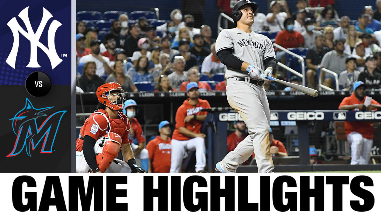 Yankees vs. Marlins Highlights 07/31/2021 New York Yankees