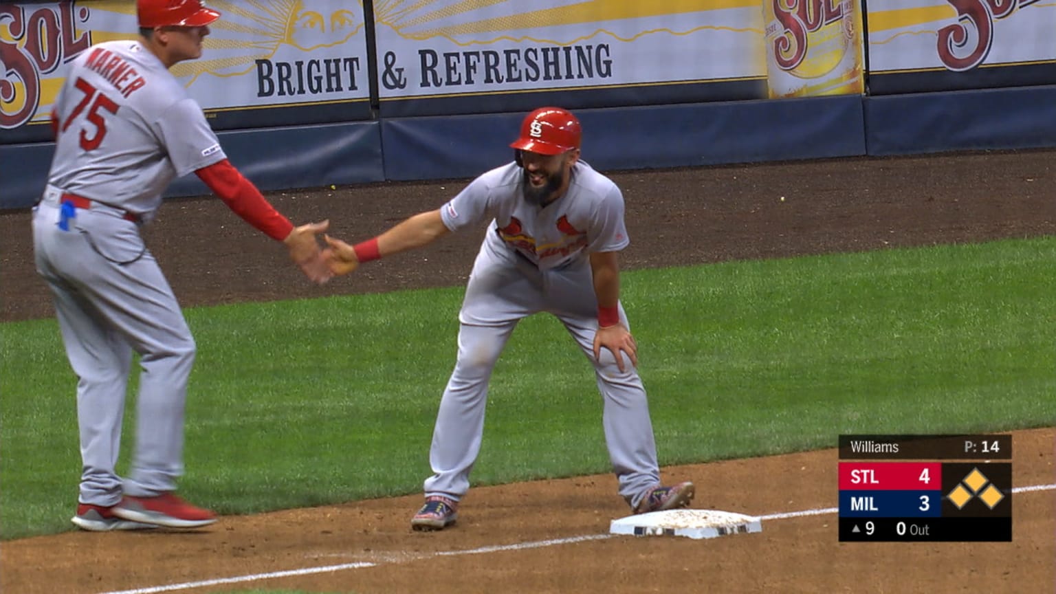 Bader&#39;s RBI double to center | 08/28/2019 | St. Louis Cardinals