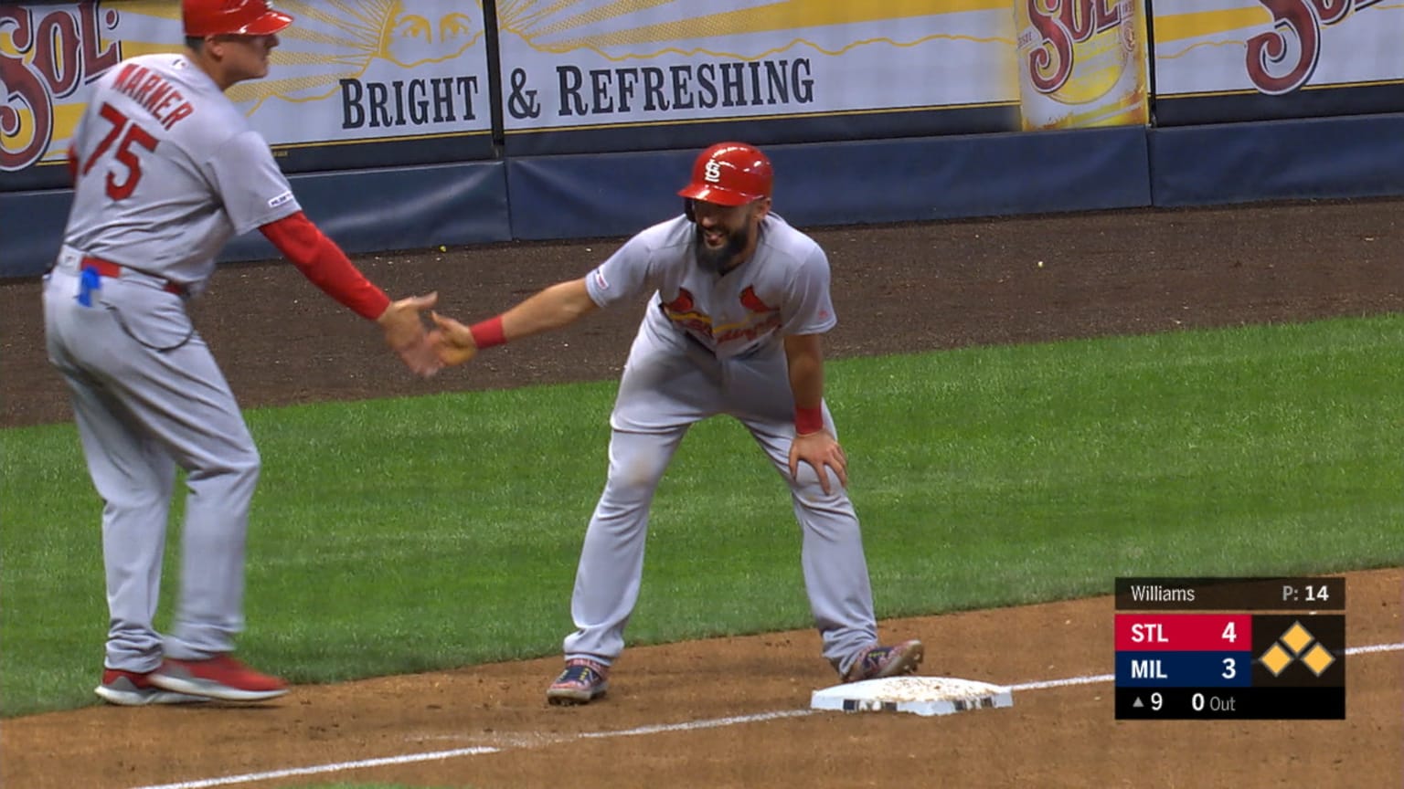 STL@MIL: Bader rips an RBI double to center field | 08/27/2019 | St ...