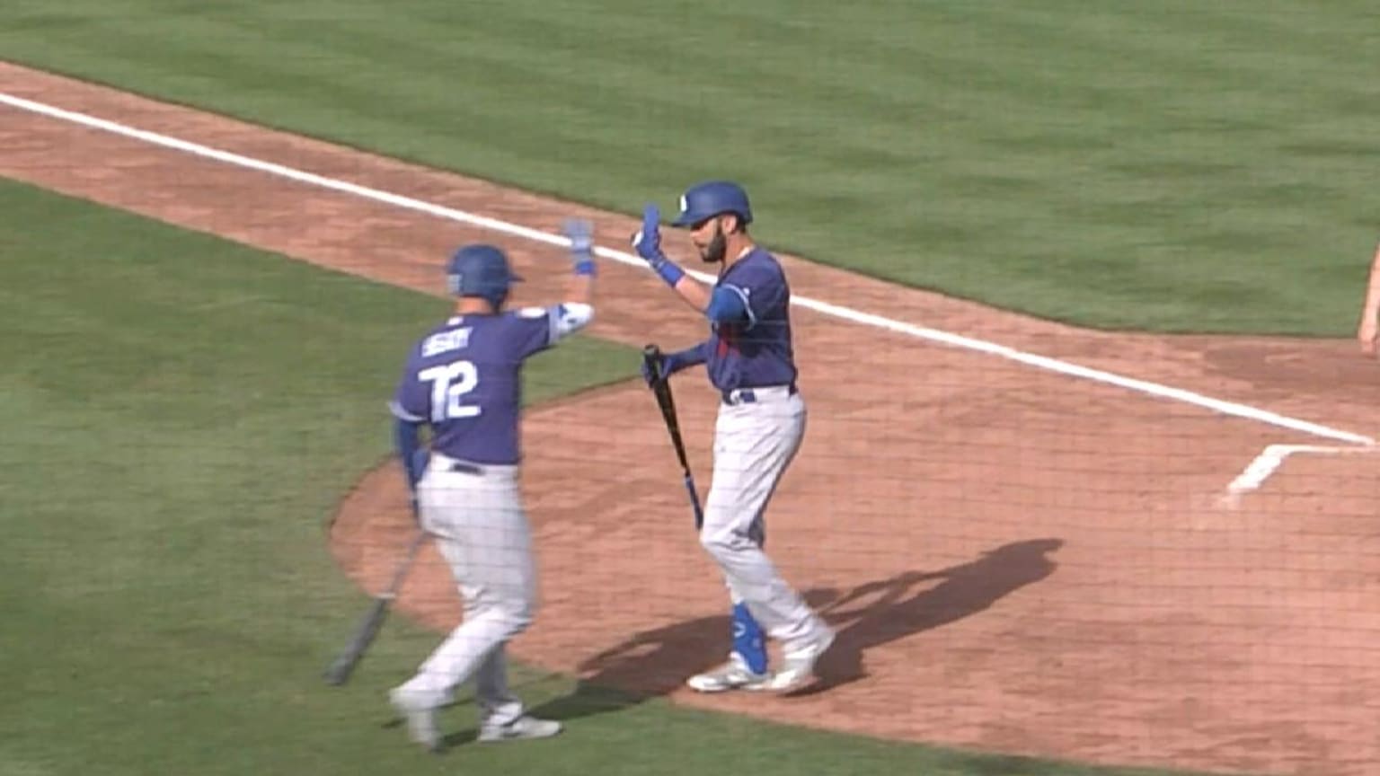 LAD@SF: Rios skies a solo homer to right field | 03/04/2019 | Los ...