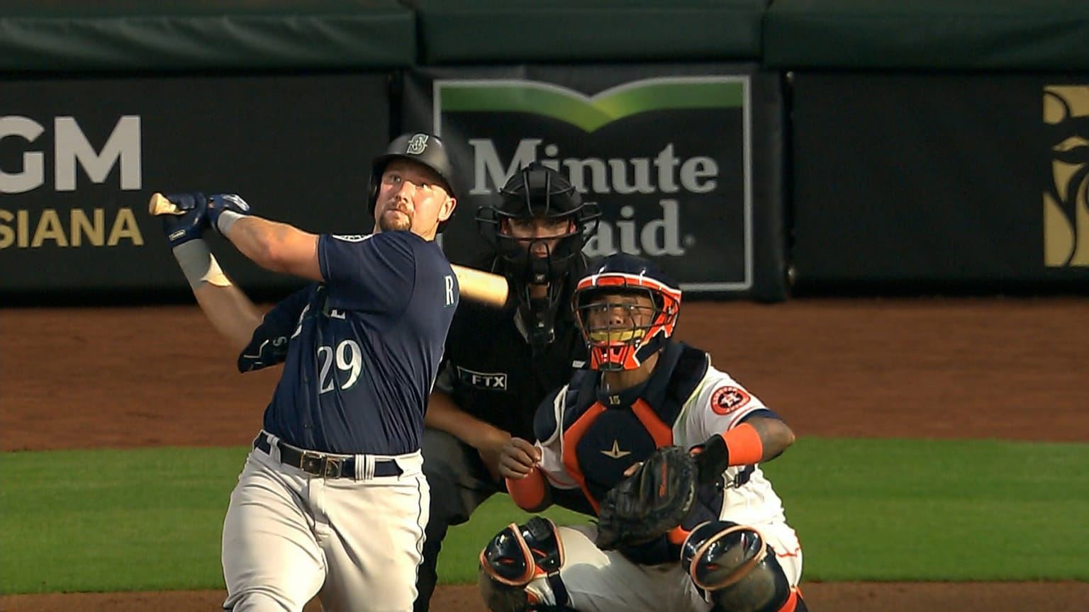 Raleigh's second two-run homer, 05/15/2023