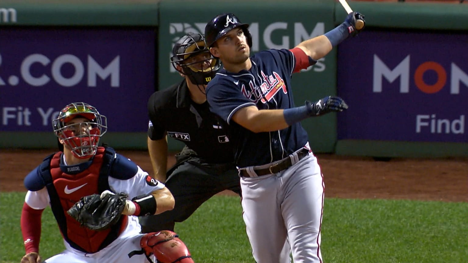 Austin Riley just DESTROYED this baseball 442 feet OVER the the