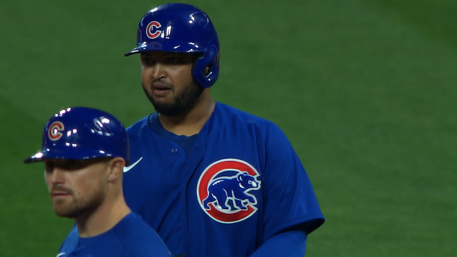 Erick Castillo records his first career hit | 10/01/2021 | Chicago Cubs