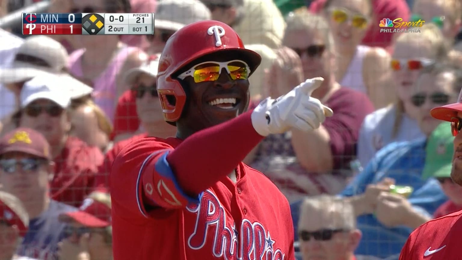Didi Gregorius' first spring hit plates Kyle Garlick | 03/10/2020 ...