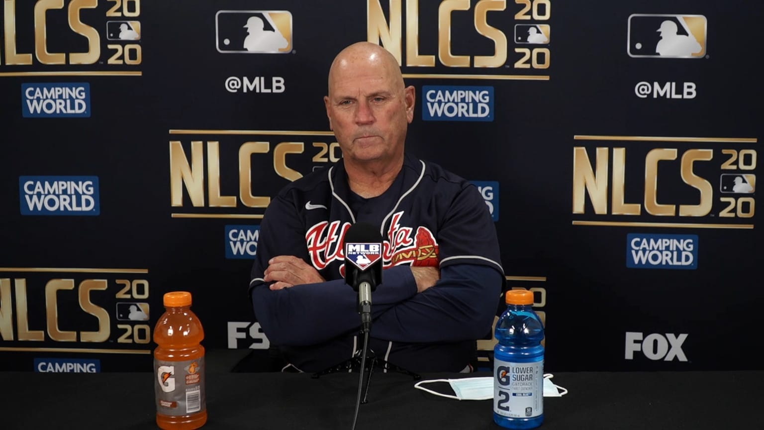 Brian Snitker on Game 6 loss 10/17/2020 Atlanta Braves