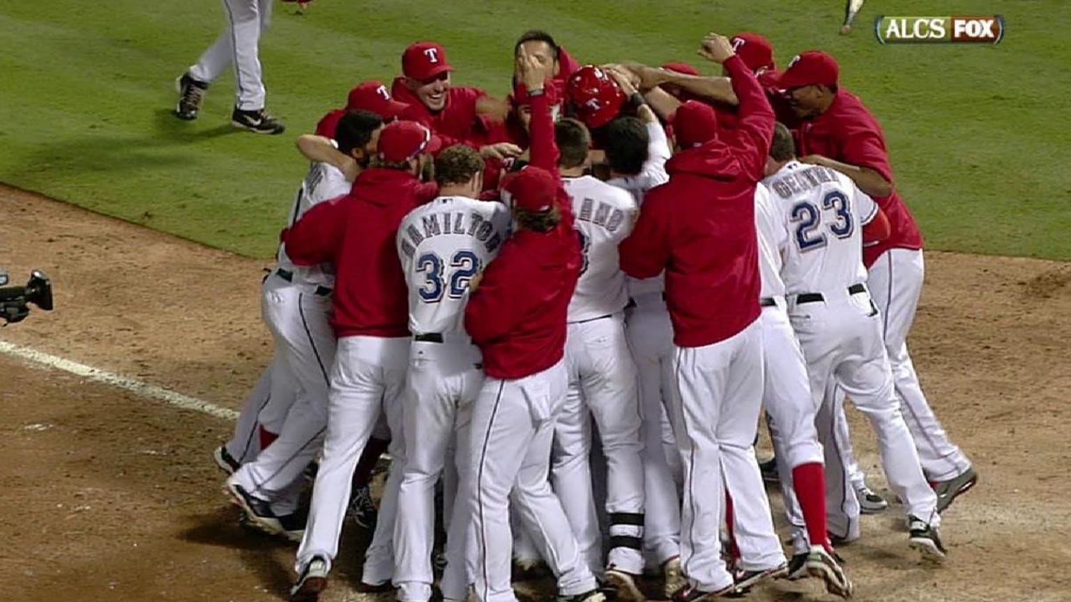 HD Oct 10, 2011 ALCS Nelson Cruz walk off grand slam Texas Rangers