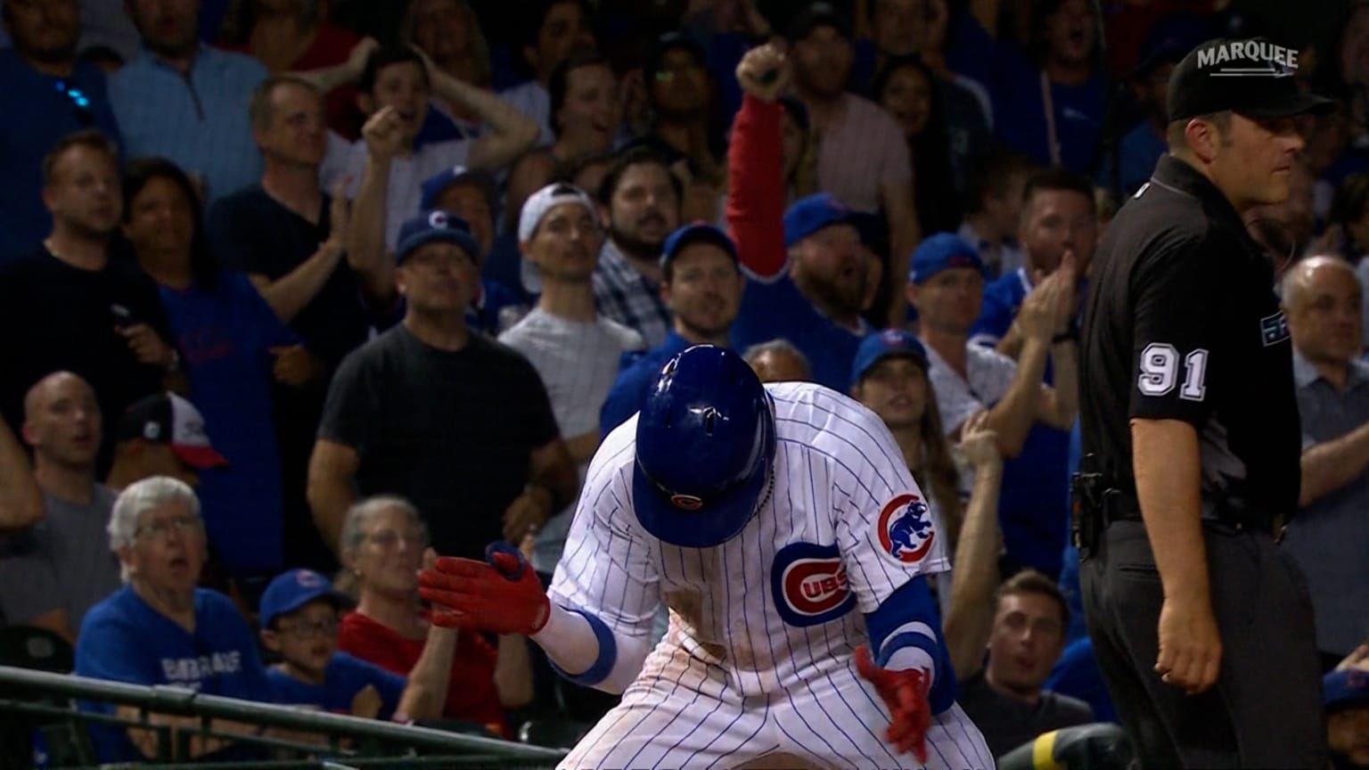 Morel rips a triple to right 05/31/2022 Chicago Cubs