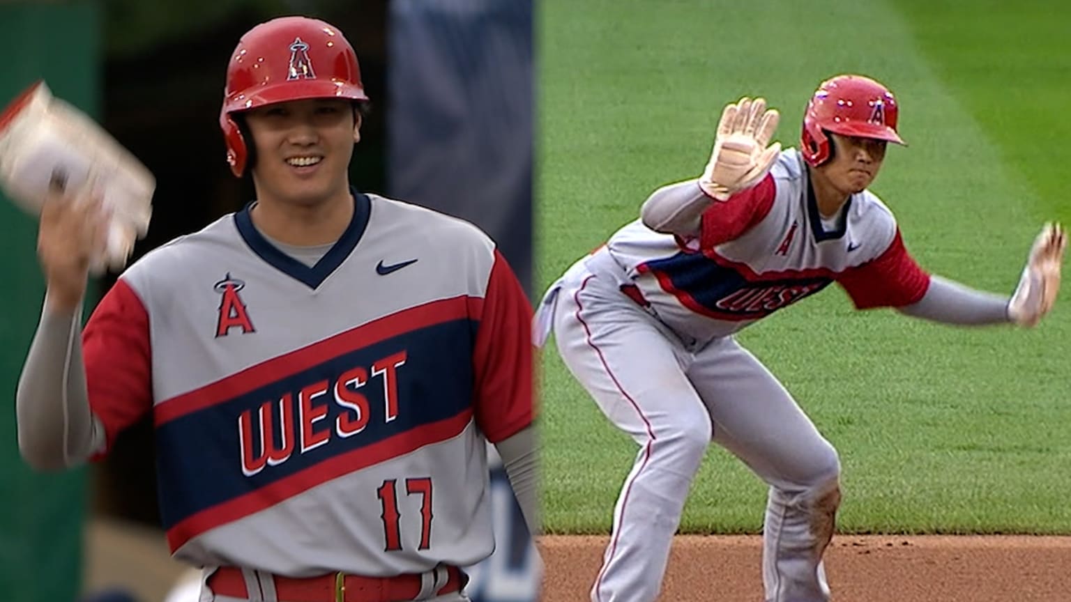 Shohei Ohtani leads off game with single, steals base | 08/22/2021 ...