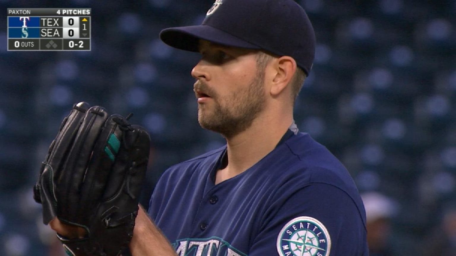 TEX@SEA: Paxton fans four Rangers in the 1st inning | 09/06/2016 ...