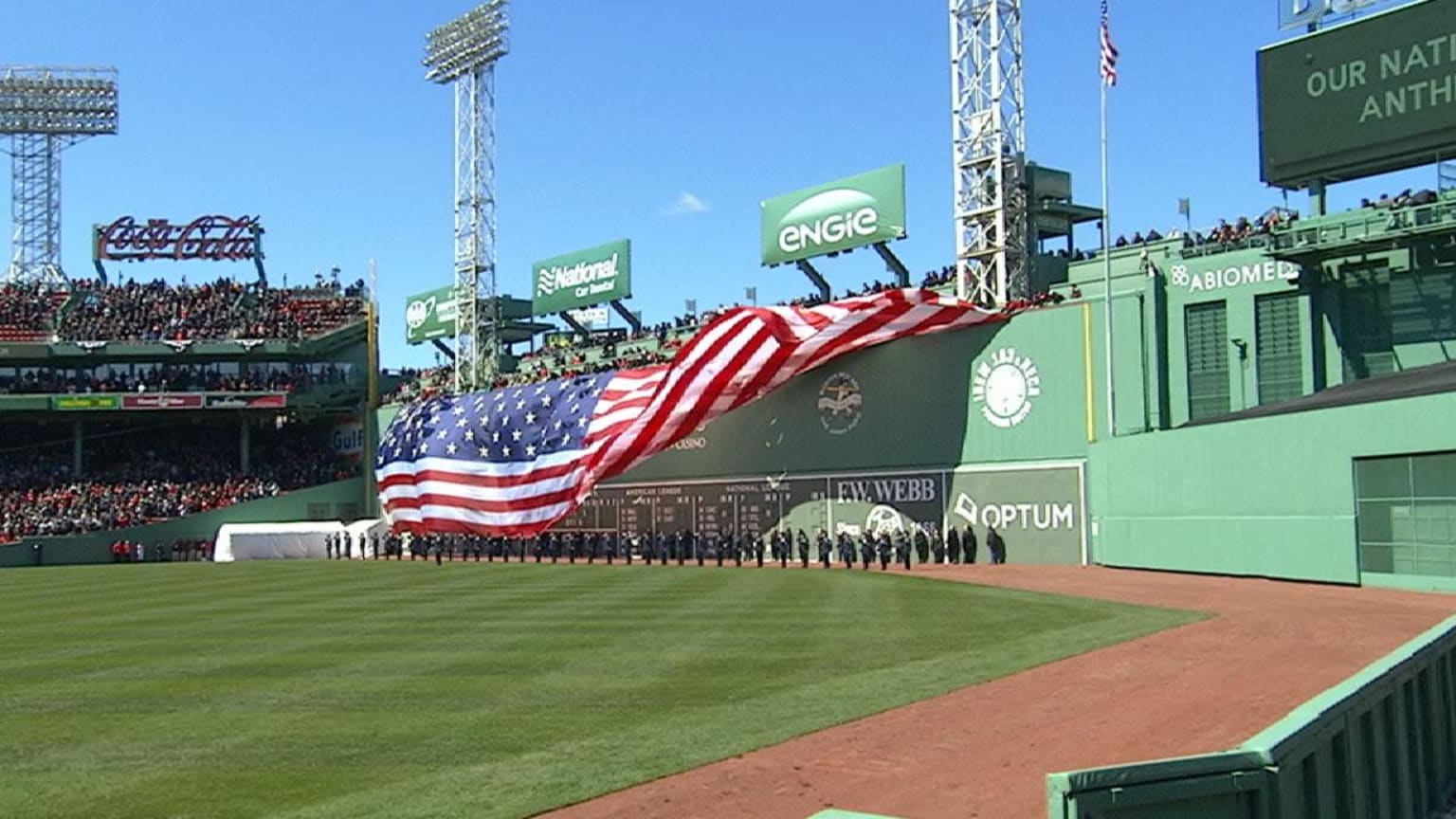 TB@BOS: Ruth Pointer sings anthem at Sox home opener | 04/05/2018 ...