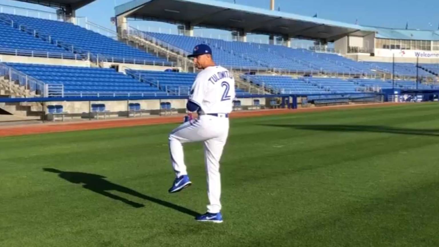 Tulo works on his pitching motions during Photo Day | 02/22/2018 ...