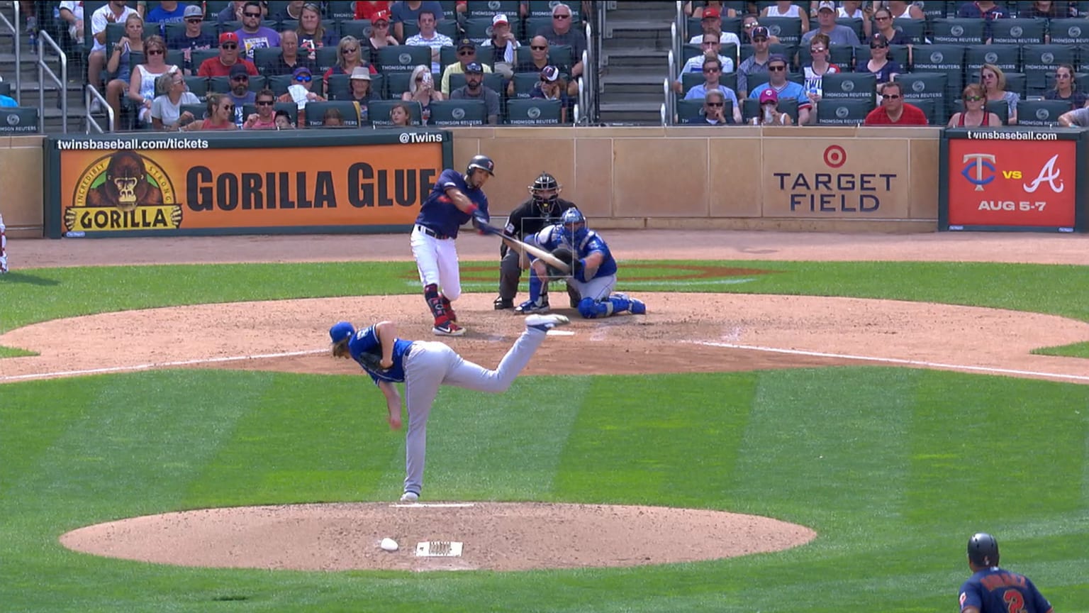 Calhoun's basesloaded triple 08/04/2019 Texas Rangers
