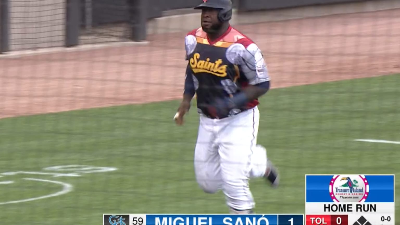 Miguel Sanó hits two HRs in rehab, 07/17/2022