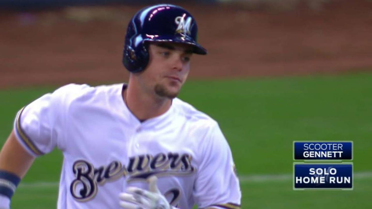 SF@MIL: Gennett belts a solo blast to right in 2nd | 04/04/2016 | MLB.com