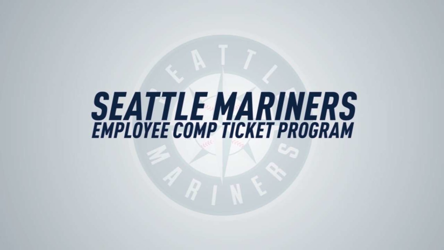 Mariners Ticket Progame 02/28/2019