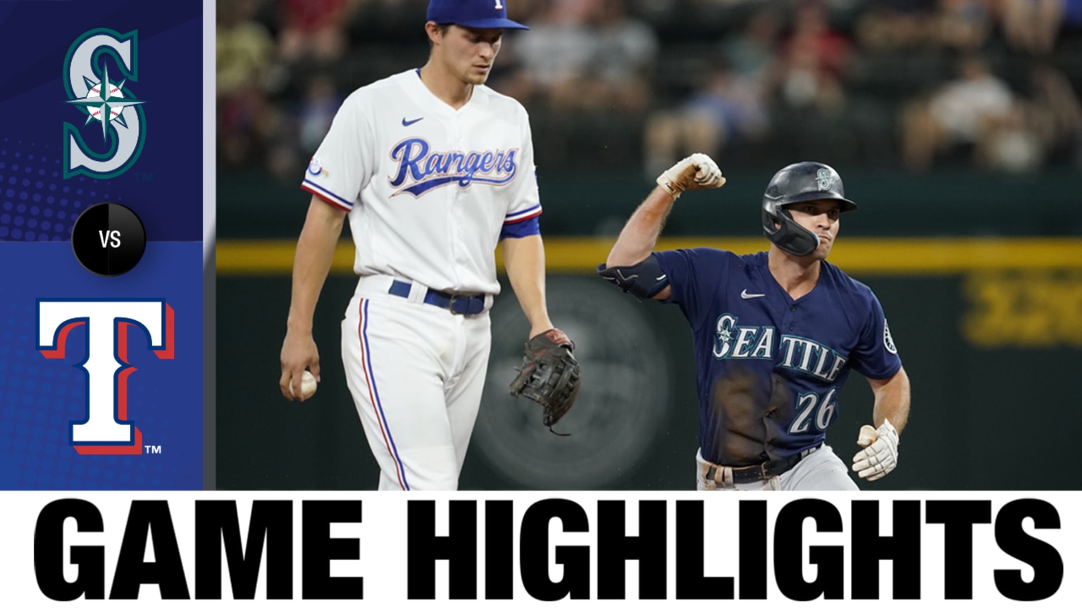 Mariners vs. Rangers Highlights 07/16/2022 Seattle Mariners