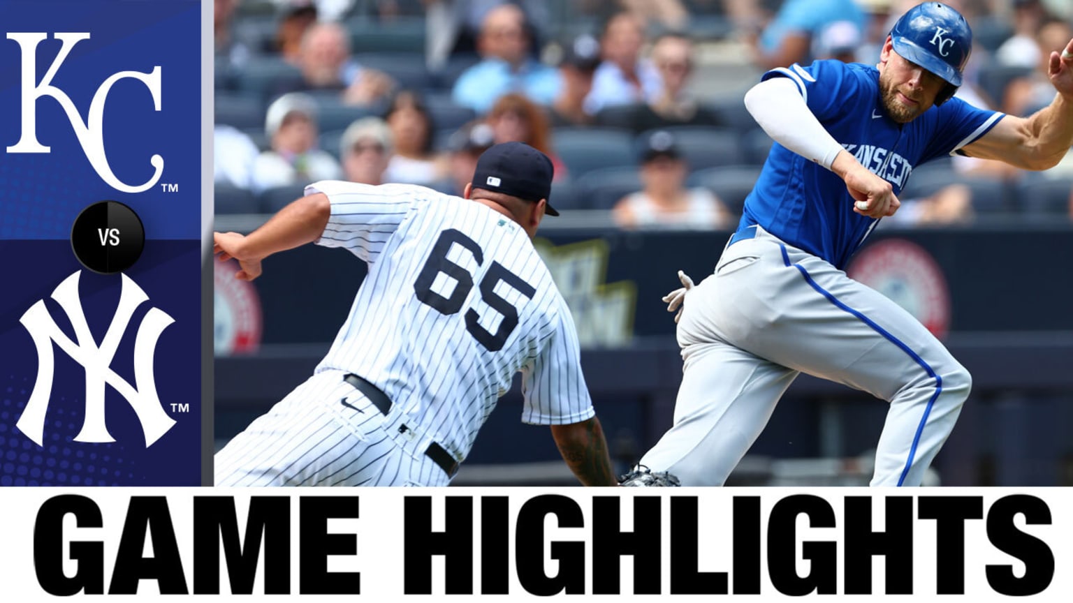 Royals vs. Yankees Highlights 07/30/2022 New York Yankees