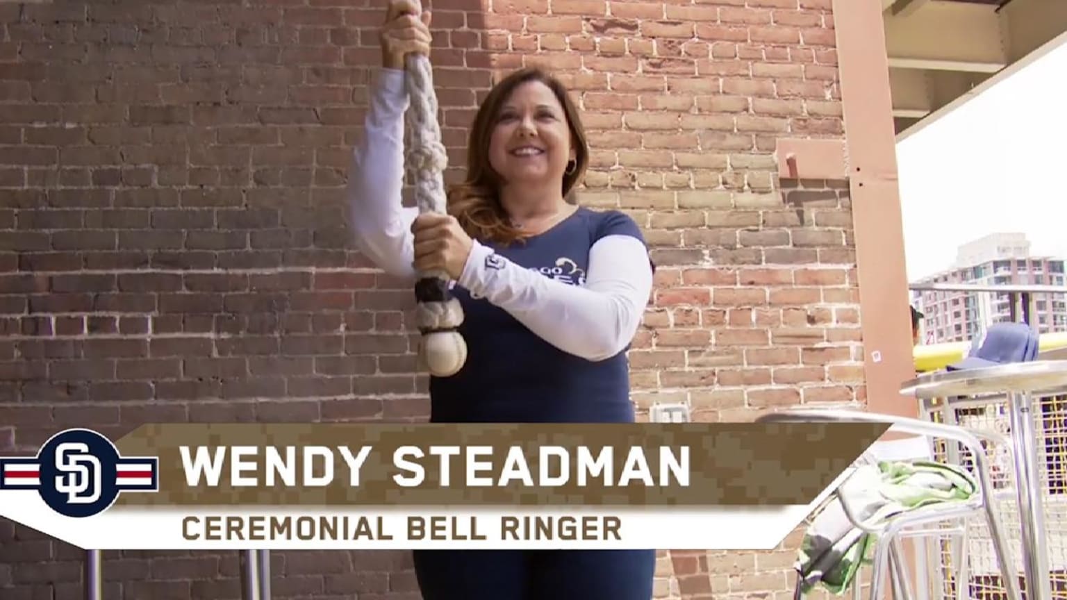 6/11/17: Bell Ringer: Wendy Steadman | 06/11/2017 | San Diego Padres