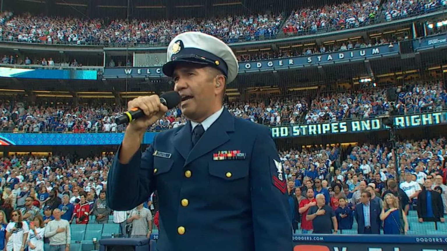 Dalager performs national anthem 10/28/2018 Seattle Mariners