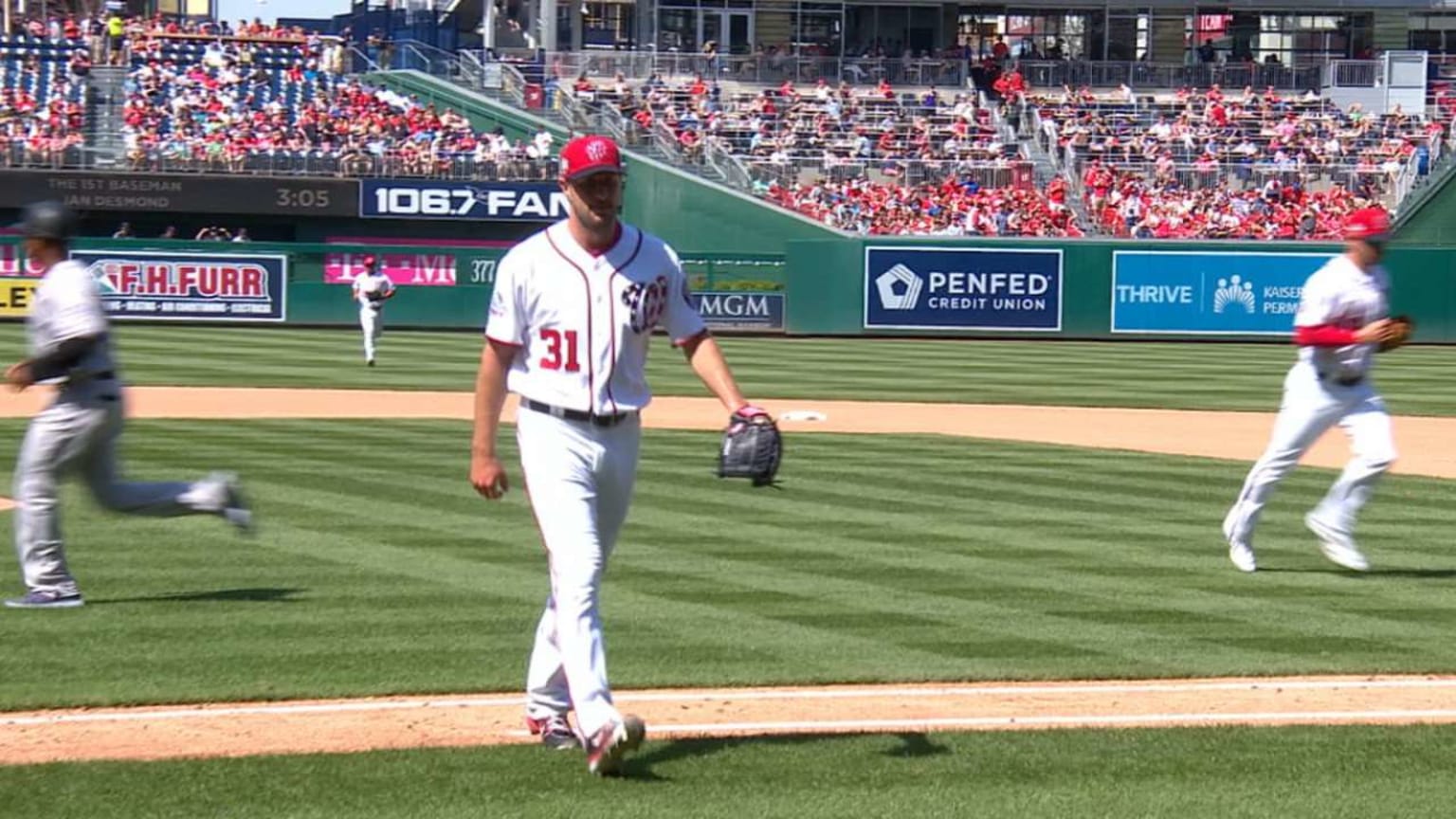 COL@WSH: Scherzer retires last 20 in one-hit outing | 04/14/2018 ...