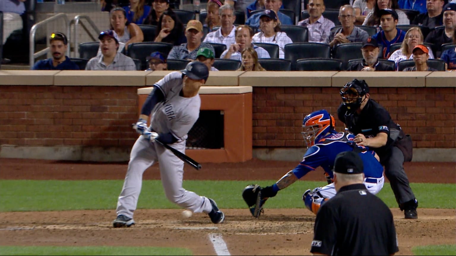 Rizzo HBP after review 07/26/2022 New York Yankees