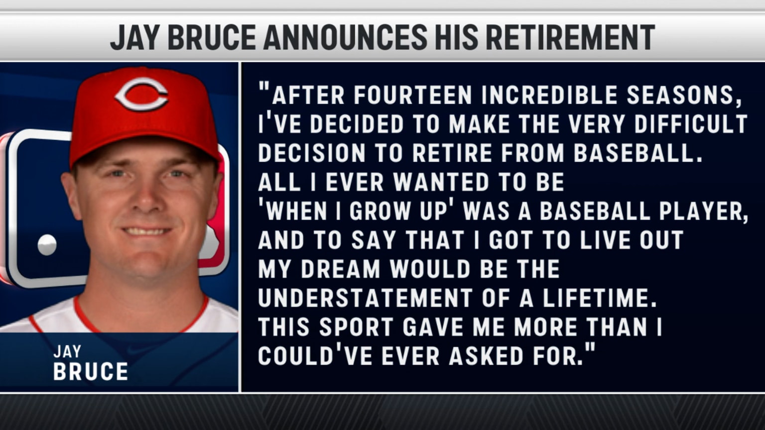 Jay Bruce announces his retirement - Lone Star Ball