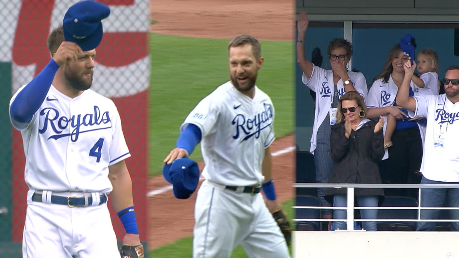 FOREVER ROYAL: Royals say goodbye to Alex Gordon with emotional video, hugs  as he exits field