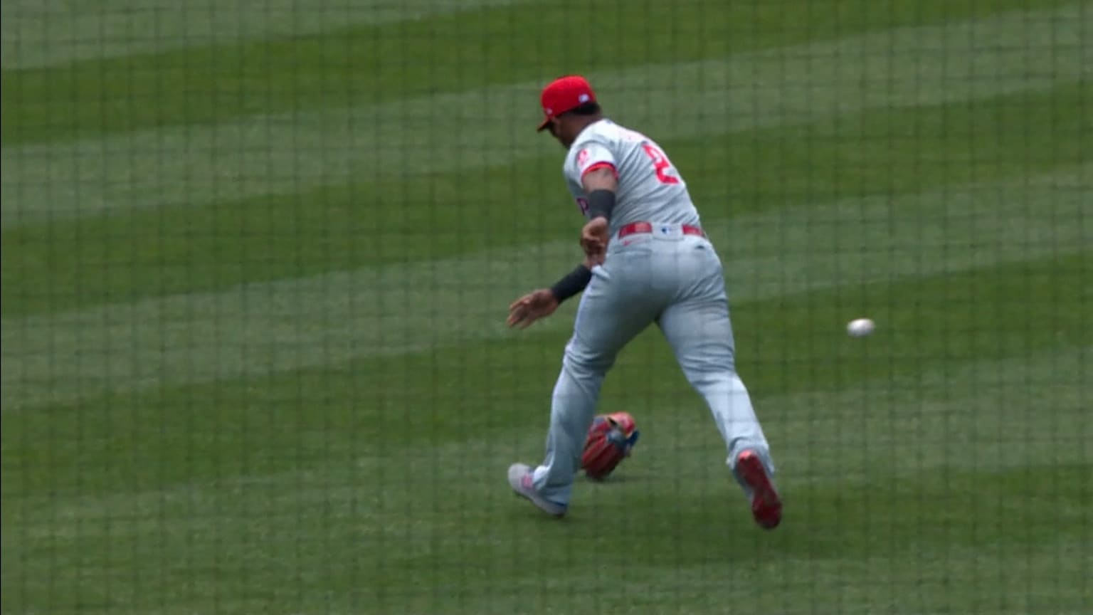 Jean Segura throws glove at ball 05/13/2021 Arizona Diamondbacks
